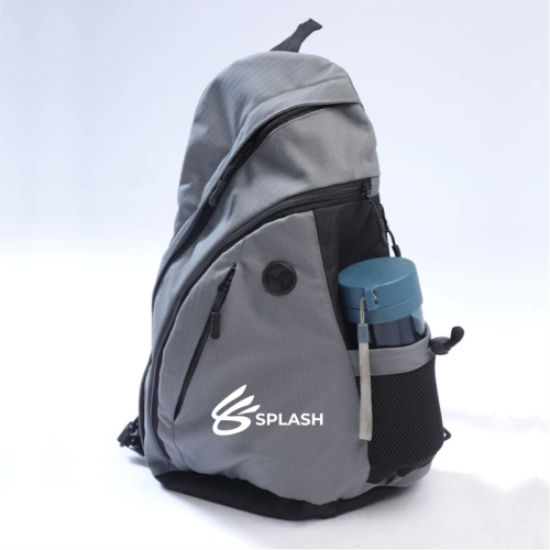 Anti-Theft Crossbody Bag - Grey